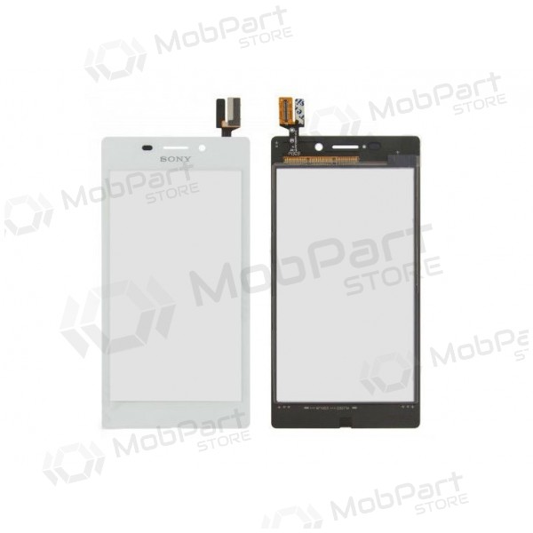 Sony D2403 Xperia M2 Aqua / D2406 Xperia M2 Aqua kosketuslasi (valkoinen)