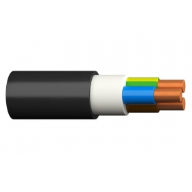 Voimakaapeli - Prysmian Group XPK-HF C Pro 5x6 mm² varinis XLPE CPR Cca 0.6/1 kV monolitas