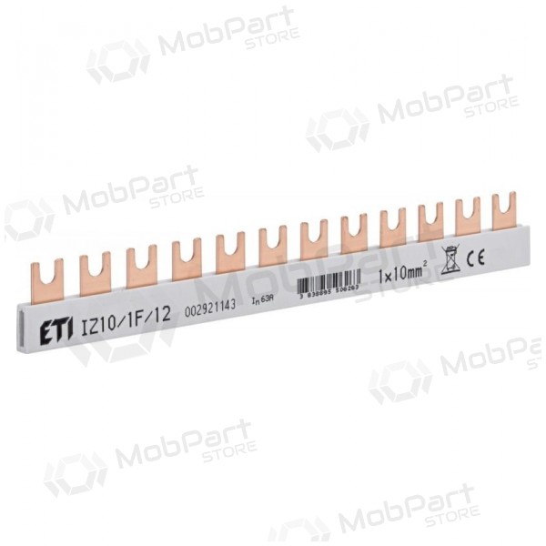 Eristetty liitinkisko IZ ETI (3P, 12 mod)