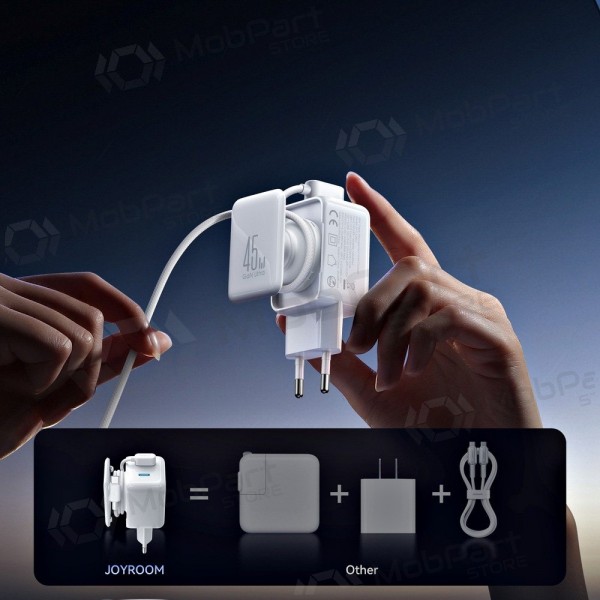 Laturi Joyroom JR-TCL05 45W 2xUSB-C valkoinen
