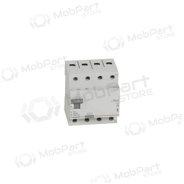 Vikavirtakytkin - RCD RX Legrand 402063 (AC, 40A, 4P, 30mA, 400V)