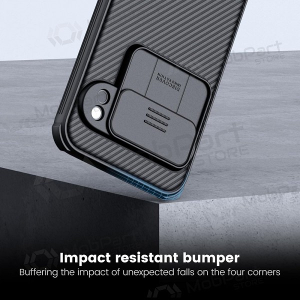 Google Pixel 7 suojakuori „Nillkin CamShield Pro“ (musta) Google Pixel 7 suojakuori „Nillkin CamShield Pro“ (musta)