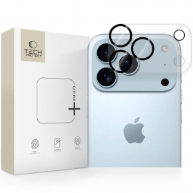 Apple iPhone 17 Pro - Tech-Protect Cam Fit+ panssarilasi kameralle (läpinäkyvä)