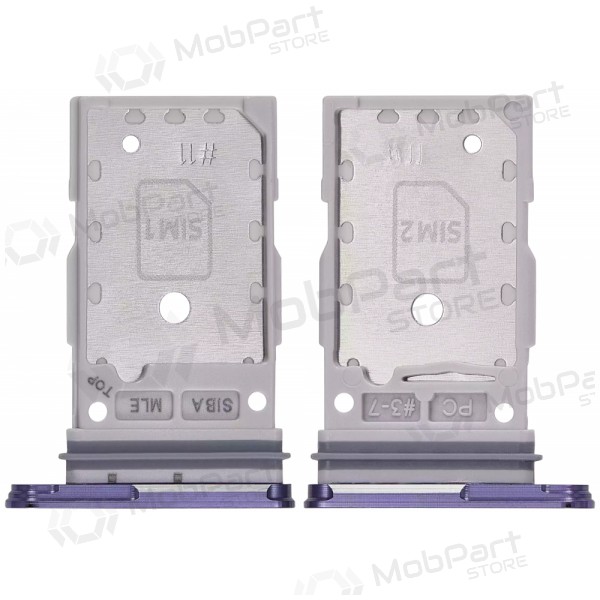 Samsung Galaxy S24, S24+ SIM-korttipidike (violetti) (alkuperäinen)