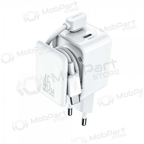 Laturi Joyroom JR-TCL05 45W 2xUSB-C valkoinen