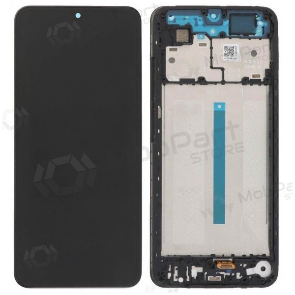 Ekranas Xiaomi Redmi A5 (Short Flex)kanssa lietimui jautriu stikliuku ja rėmeliu Black alkuperäinen (service pack)