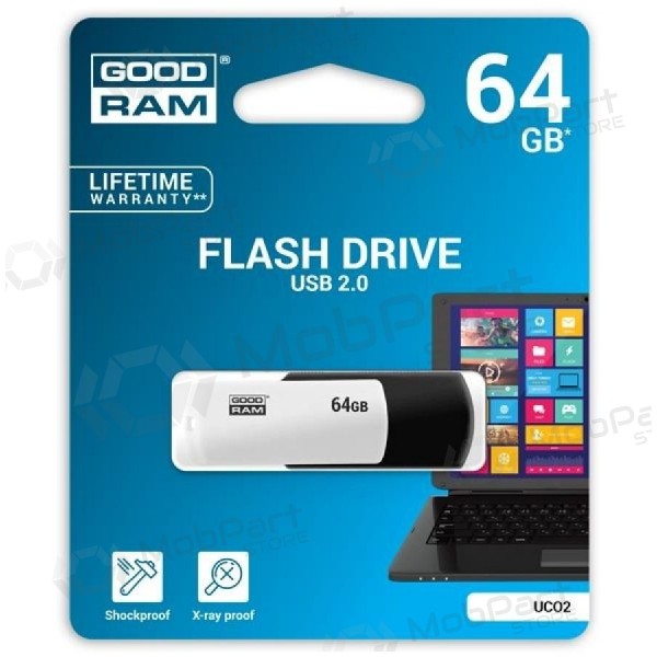 Muisti GOODRAM UCO2 64GB USB 2.0