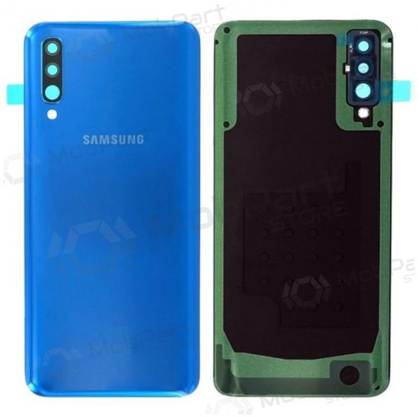 Samsung A505 Galaxy A50 2019 takaakkukansi (Prism Crush Blue) (käytetty grade C, alkuperäinen)