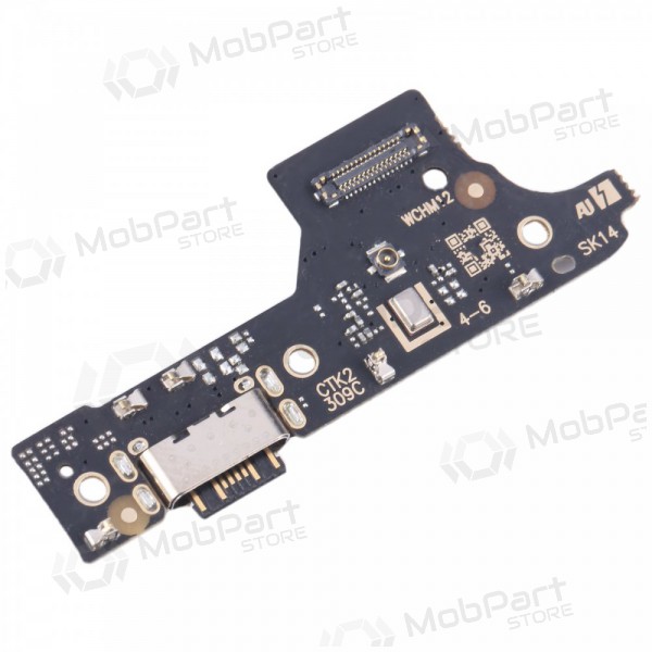 Xiaomi Redmi 12 4G, 12 5G latauspistorasian ja mikrofonin liitin (latausliitin) (service pack) (alkuperäinen) Xiaomi Redmi 12 4G, 12 5G latauspistorasian ja mikrofonin liitin (latausliitin) (service pack) (alkuperäinen)