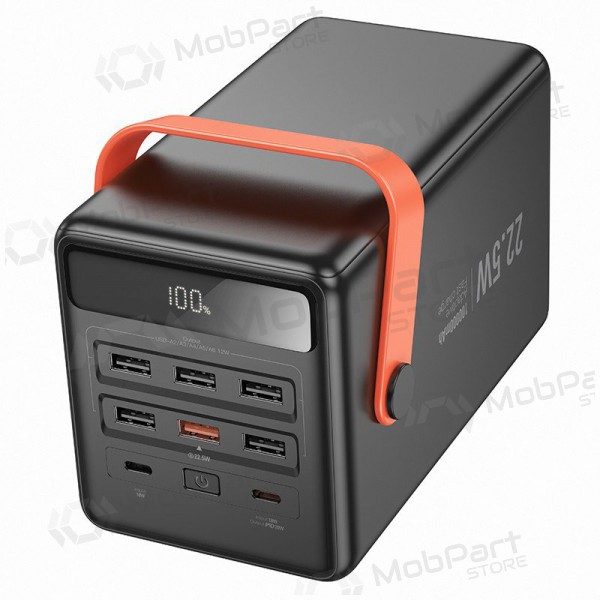 Ulkoinen paristo Power Bank Hoco J142 22.5W+PD20W 100000mAh musta