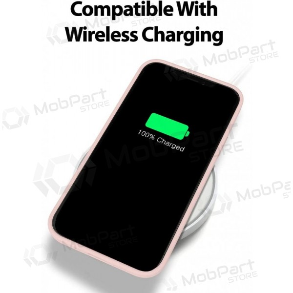 Samsung Galaxy A37 kotelo Mercury "Pure Magsafe Silicon Case" - (ruusuhiekka)