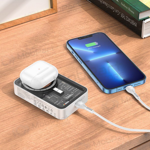 Ulkoinen paristo Power Bank Hoco Q10A Magnetic PD20W 10000mAh