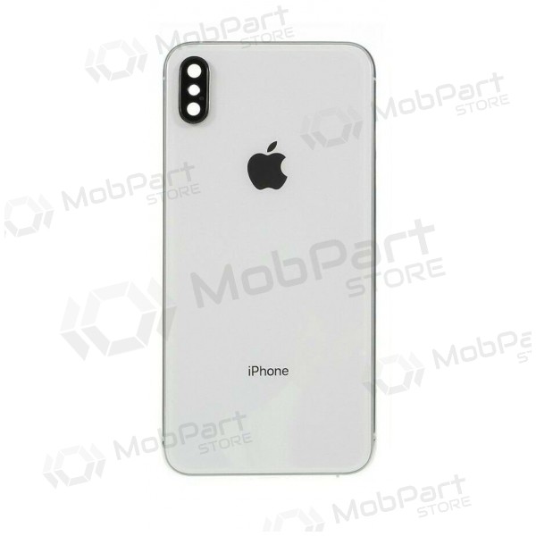 Apple iPhone XS Max takaakkukansi (valkoinen) (käytetty grade C, alkuperäinen)