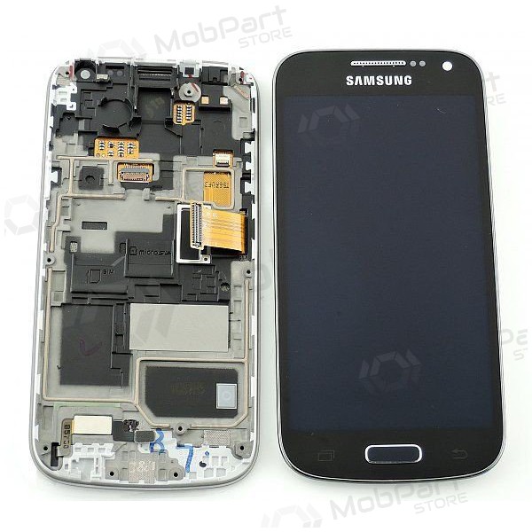 Samsung i9195 Galaxy S4 Mini näyttö (musta) (service pack) (alkuperäinen)