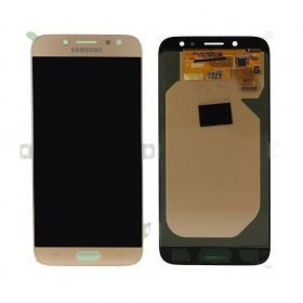 Samsung J730F Galaxy J7 (2017) näyttö (no logo) (kultainen) (OLED)