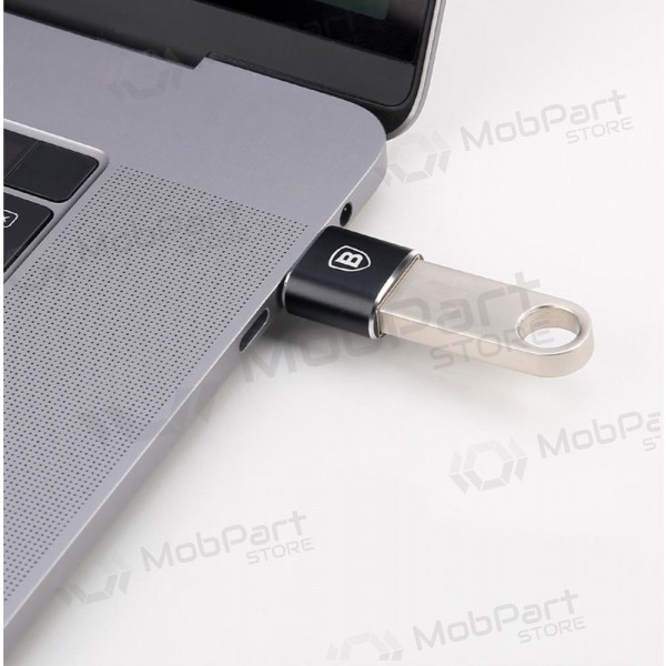 Sovitin Baseus USB-A to Type-C OTG musta CATOTG-01