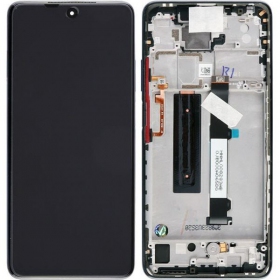 Xiaomi Mi 10T Lite 5G näyttö (Pearl Gray / Tarnish) (kehyksellä) (service pack) (alkuperäinen)