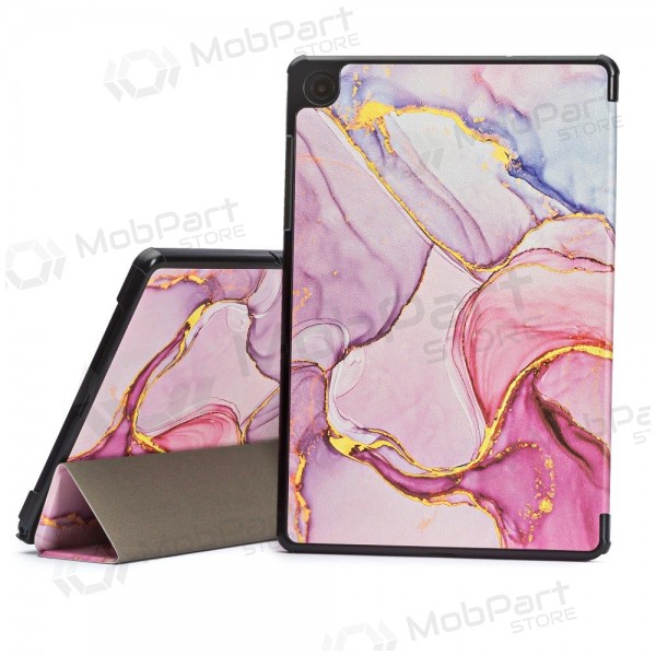 Samsung Galaxy Tab A9+, Tab A11+ kotelo - Smart Leather (marble)