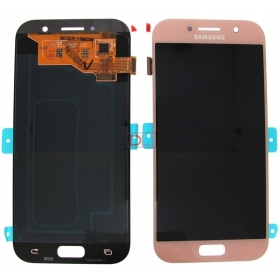 Samsung A520F Galaxy A5 (2017) näyttö (pinkki) (service pack) (alkuperäinen)