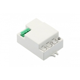Mikrobanginis judesio jutiklis (500 W, 240 V, 360°, 1–8 m, IP20, valkoinen) GTV AE-SRC812-MIN2