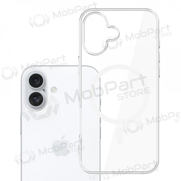 Apple iPhone 16 kotelo - 3MK Clear MagCase