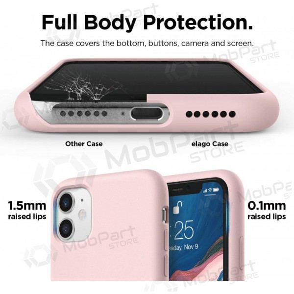 Samsung Galaxy A27 kotelo - Liquid Silicone - 1.5mm vaaleanpunainen
