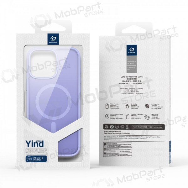 Apple iPhone 16 Pro Max kotelo - Dux Ducis Yind (musta)