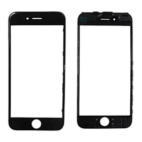 Apple iPhone 6 Plus Näytön lasi kehyksellä (musta) (for screen refurbishing) - Premium