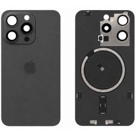 Apple iPhone 15 Pro takakansi (musta) (Premium)