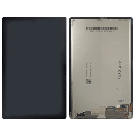 Ekranas Samsung P620/P625 Tab S6 Lite 2024kanssa lietimui jautriu stikliuku Black alkuperäinen (service pack)