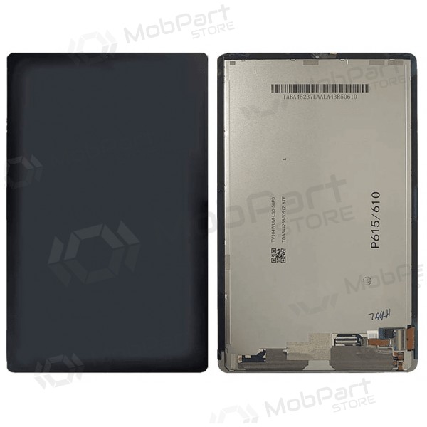 Ekranas Samsung P620/P625 Tab S6 Lite 2024kanssa lietimui jautriu stikliuku Black alkuperäinen (service pack)