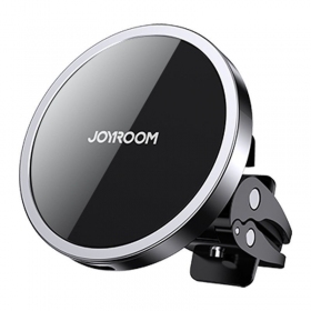 Laturi-laikiklis magnetinis automobilinis Joyroom JR-ZS240 MagSafe 15W musta
