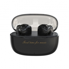 Langattomat kuulokkeet mikrofonilla Dudao U8 Bluetooth USB-C musta