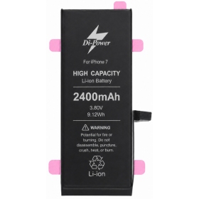 Apple iPhone 7 akku, Di-Power 2400 mAh (suurempi kapasiteetti)