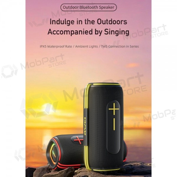 Bluetooth kannettava kaiutin Awei KA5 20W musta