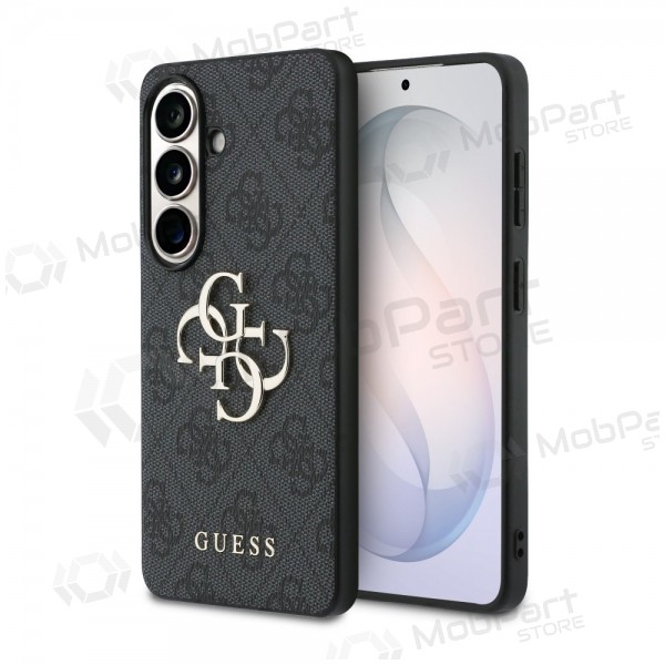 Samsung Galaxy S26 kotelo - Guess PU 4G Metal Logo (harmaa)