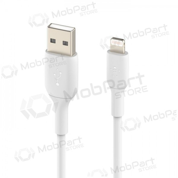 USB kaapeli Belkin Boost Charge USB-A to Lightning 1.0m valkoinen