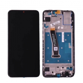 Huawei P Smart 2019 / P Smart Plus 2019 näyttö (musta) (kehyksellä) (Premium)