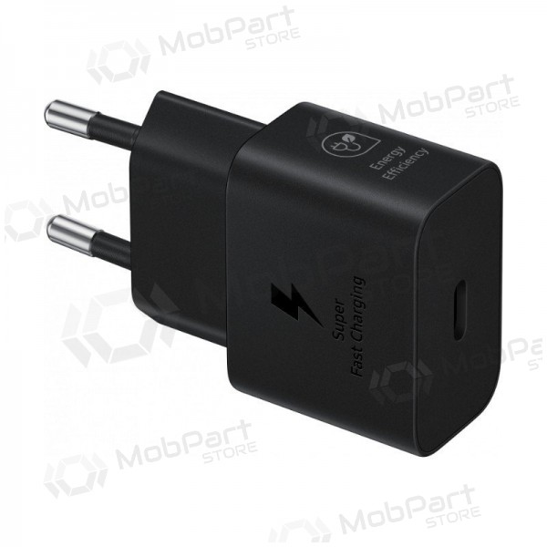 Laturi alkuperäinen Samsung EP-T2510NBEGEU 25W pakkauksessa musta