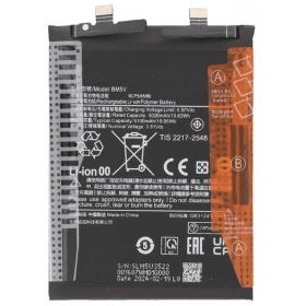 Xiaomi Redmi Note 13 Pro 5G, Poco X6 akku (BM5V) (alkuperäinen)