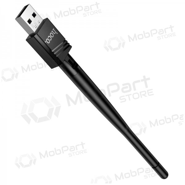 USB Wi-Fi -sovitin Hoco HI37 USB Wi-Fi 4 musta