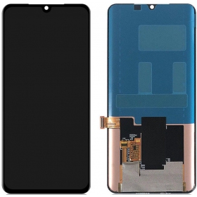Xiaomi Mi Note 10 / Mi Note 10 Pro / Mi Note 10 Lite näyttö (musta) (OLED) - Premium