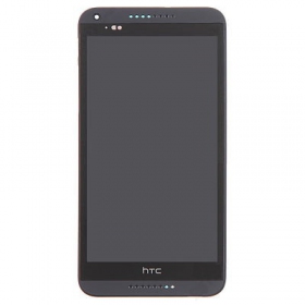 HTC Desire 816 näyttö (musta) (kehyksellä) (käytetty grade B, alkuperäinen)