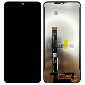 Ekranas Samsung G766 Xcover 7 Pro 2025kanssa lietimui jautriu stikliuku Black alkuperäinen (service pack)