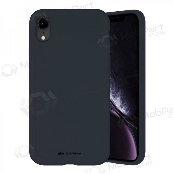 Samsung G980 Galaxy S20 kotelo Mercury Goospery -Silicone Case (tumman sininen)