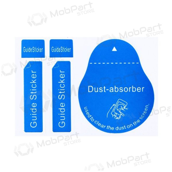 LCD apsauginis stikliukas 5D Full Glue Samsung S931 S25 musta