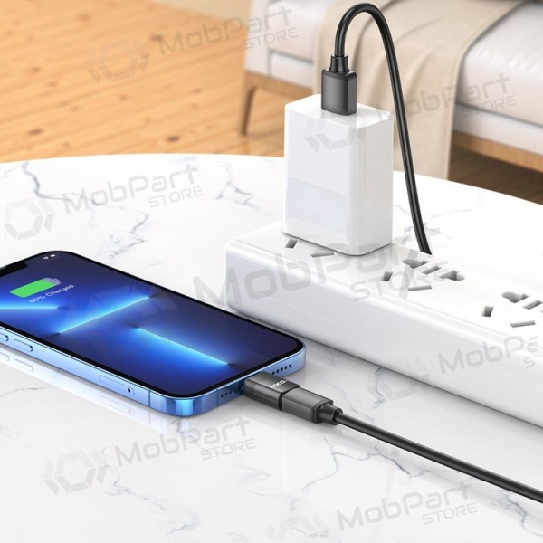 Sovitin Hoco UA17 Lightning to Type-C musta