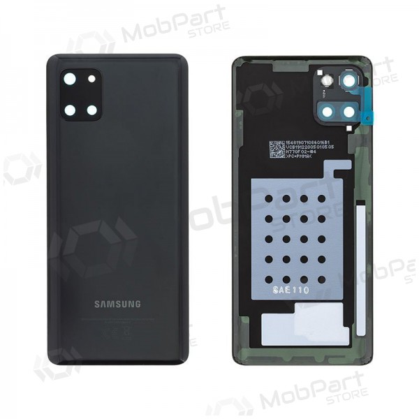 Samsung N770 Galaxy Note 10 Lite takaakkukansi musta (Aura Black) (käytetty grade C, alkuperäinen)