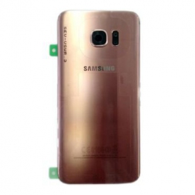 Samsung G935F Galaxy S7 Edge takaakkukansi pinkki (rose pink) (käytetty grade B, alkuperäinen)