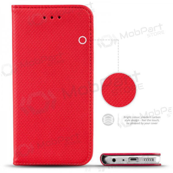 Apple iPhone 13 kotelo -Smart Magnet- (punainen)